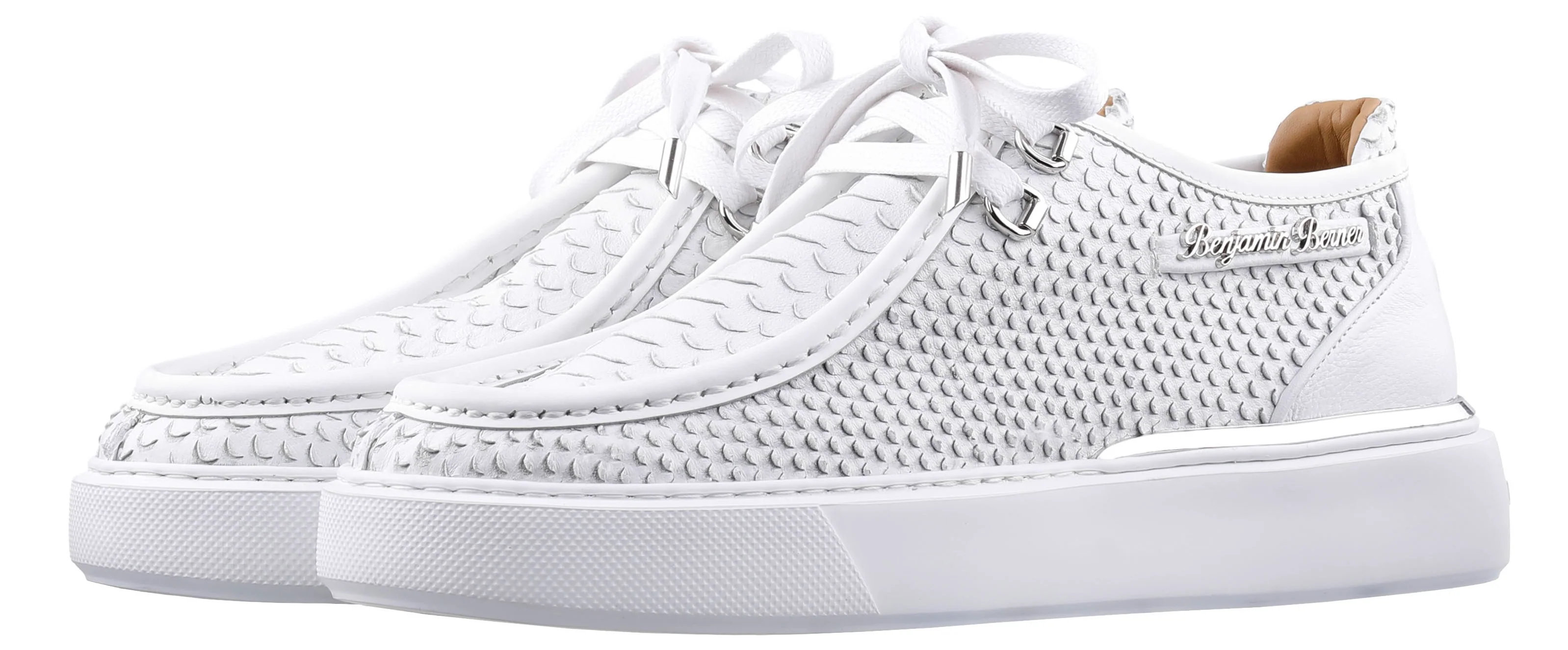 BNJ ARES ALL WHITE PYTHON CUT