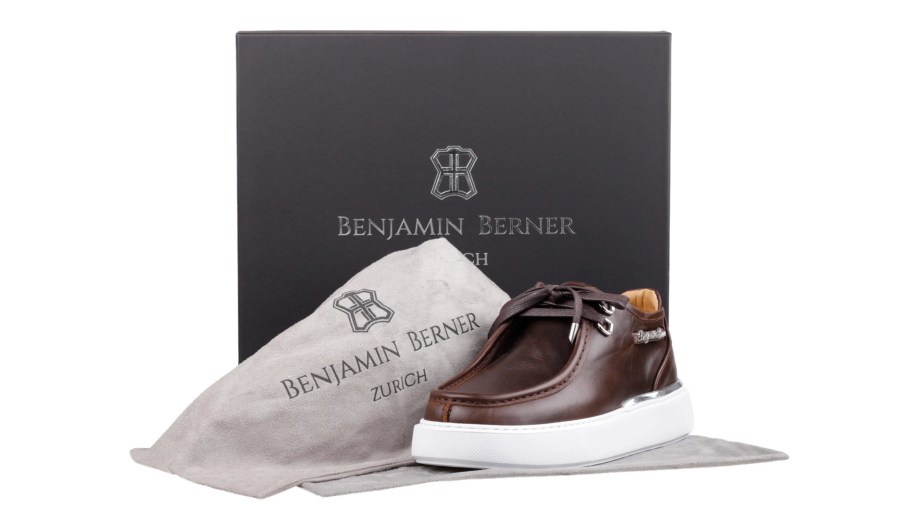 BNJ  ARES  BROWN NAPPA CALFSKIN - Image 4