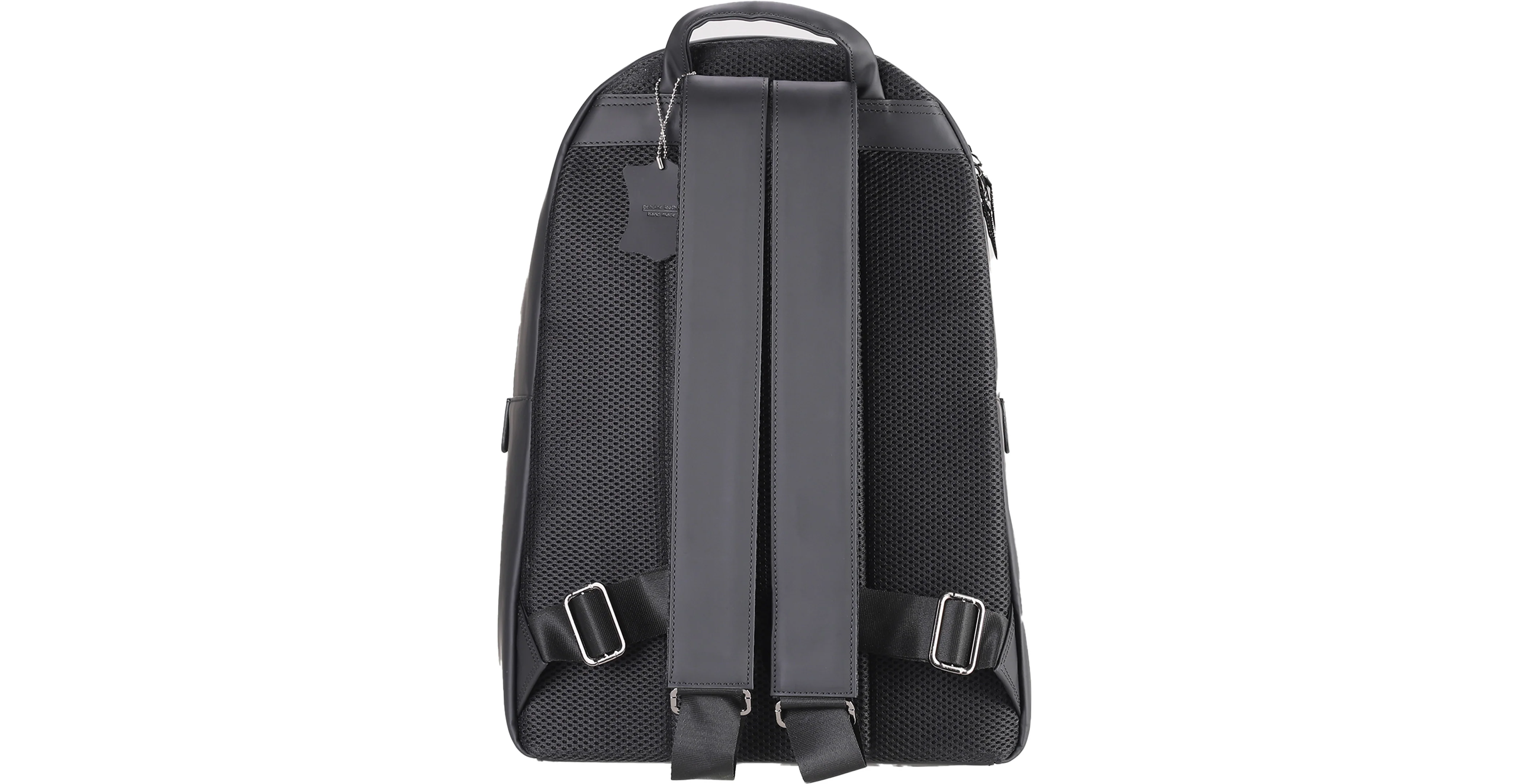 BNJ BACKPACK BLACK MATT CROCODILE CALFSKIN - Image 3