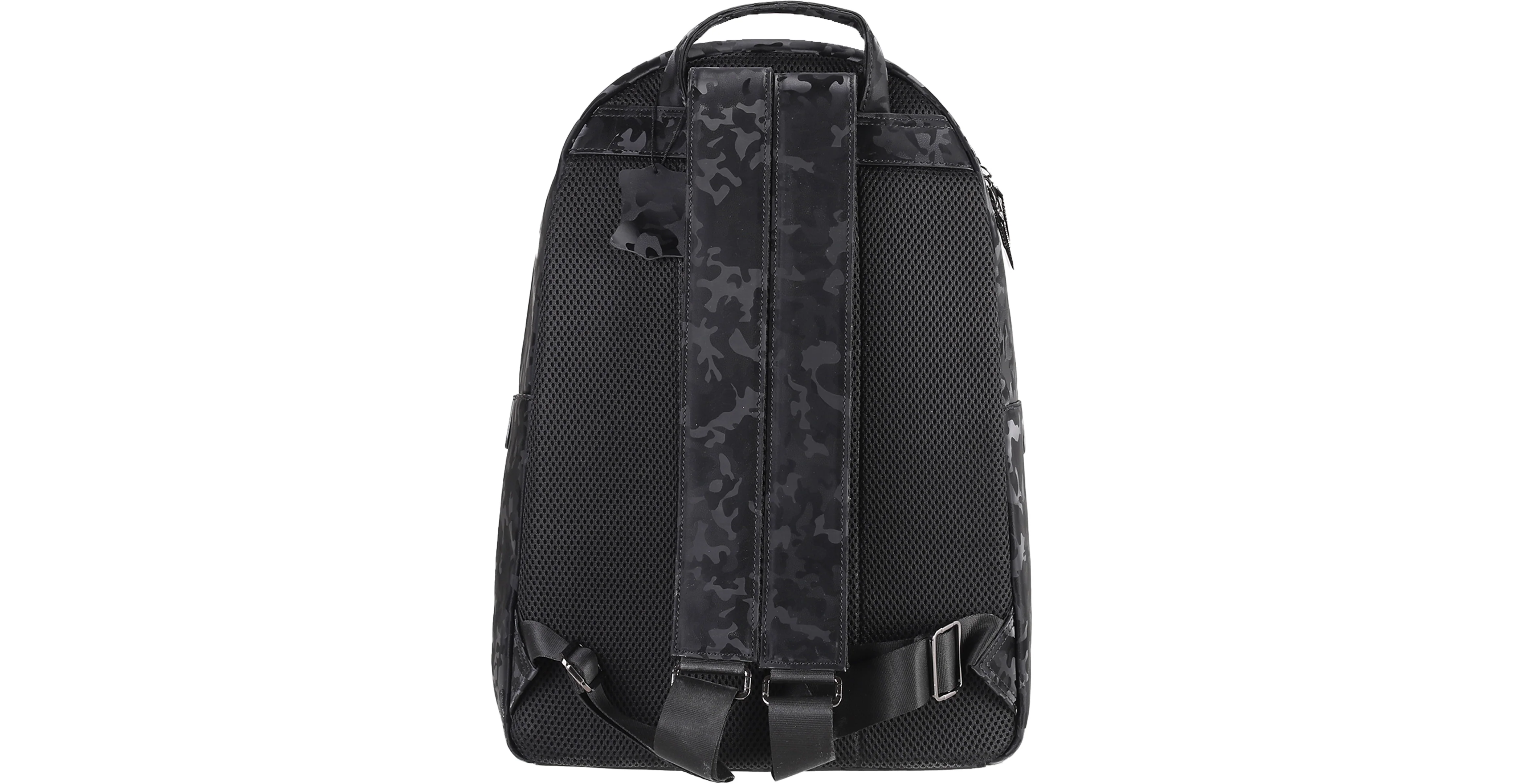 BNJ BACKPACK BLACK REFLECTIVE CAMOUFLAGE CALFSKIN - Image 3