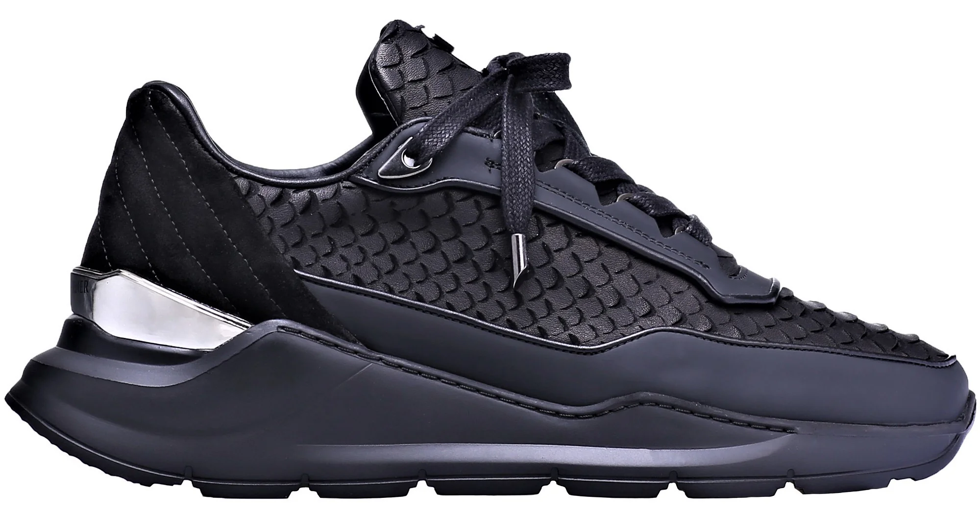 Women's Low-Top Bnj Hector Python Cut-Matt Nappa - Image 2